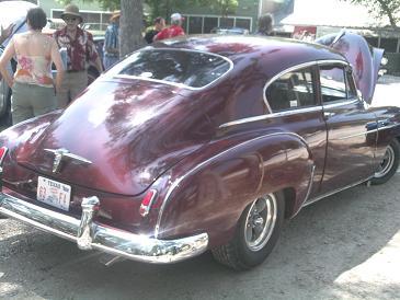 Nice 50 Chevy Fastback. Riley's Tavern Classic Car Day. Hunter, Texas