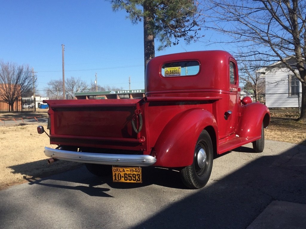 40 red truck