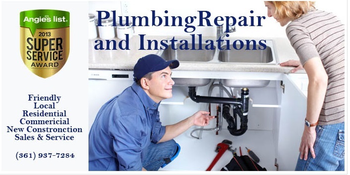 Call us for your Commercial Residential Plumbing Needs. We're up on the latest, certified for safety, and best quality products. James... Call me at 361 937-7284