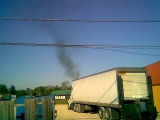 Ending diesel smoke. Picture.
