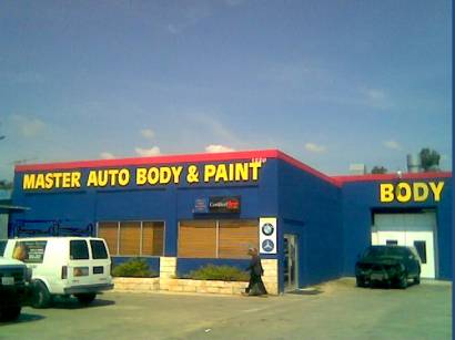 Master Body Repair and Paint. Zip 78666 Vehicle wreck repair specialist